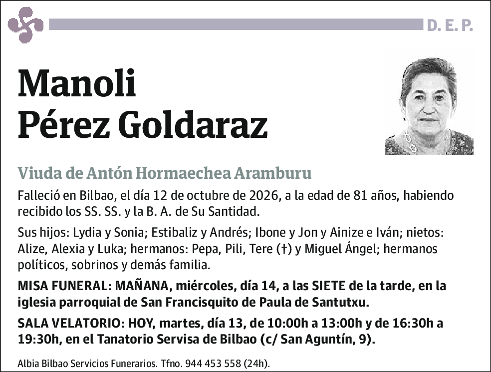 Manoli Pérez Goldaraz