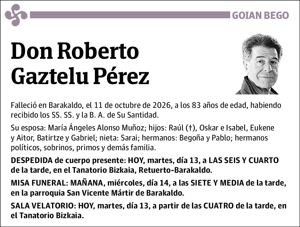 Roberto Gaztelu Pérez