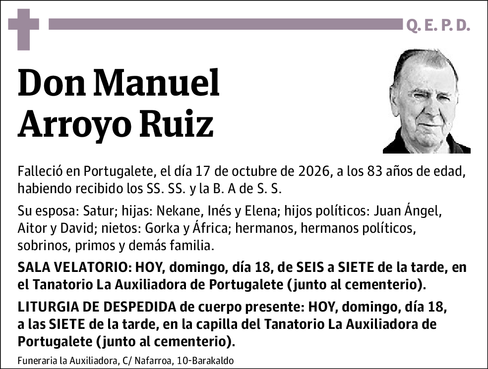 Manuel Arroyo Ruiz