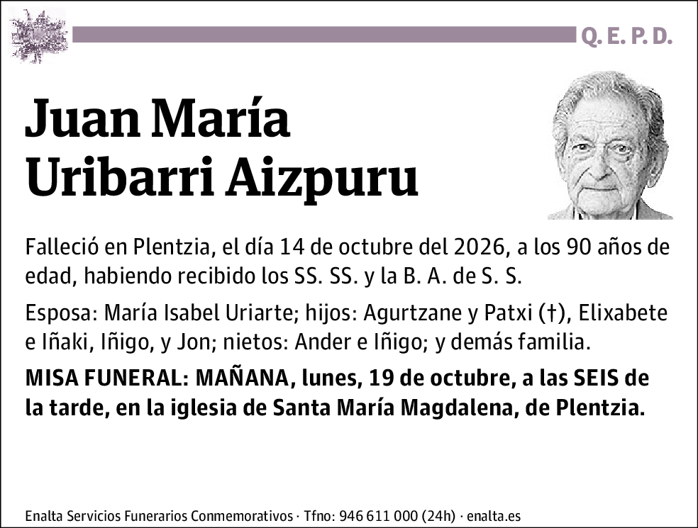 Juan María Uribarri Aizpuru