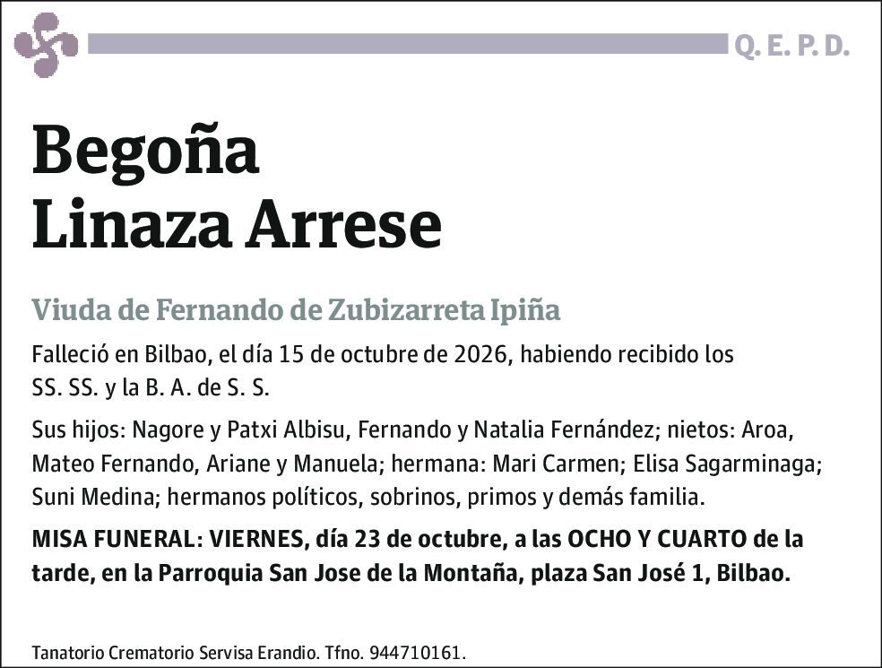 Begoña Linaza Arrese