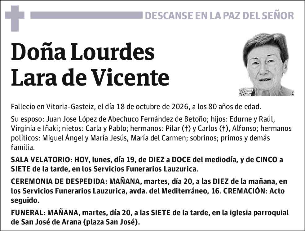 Lourdes Lara de Vicente
