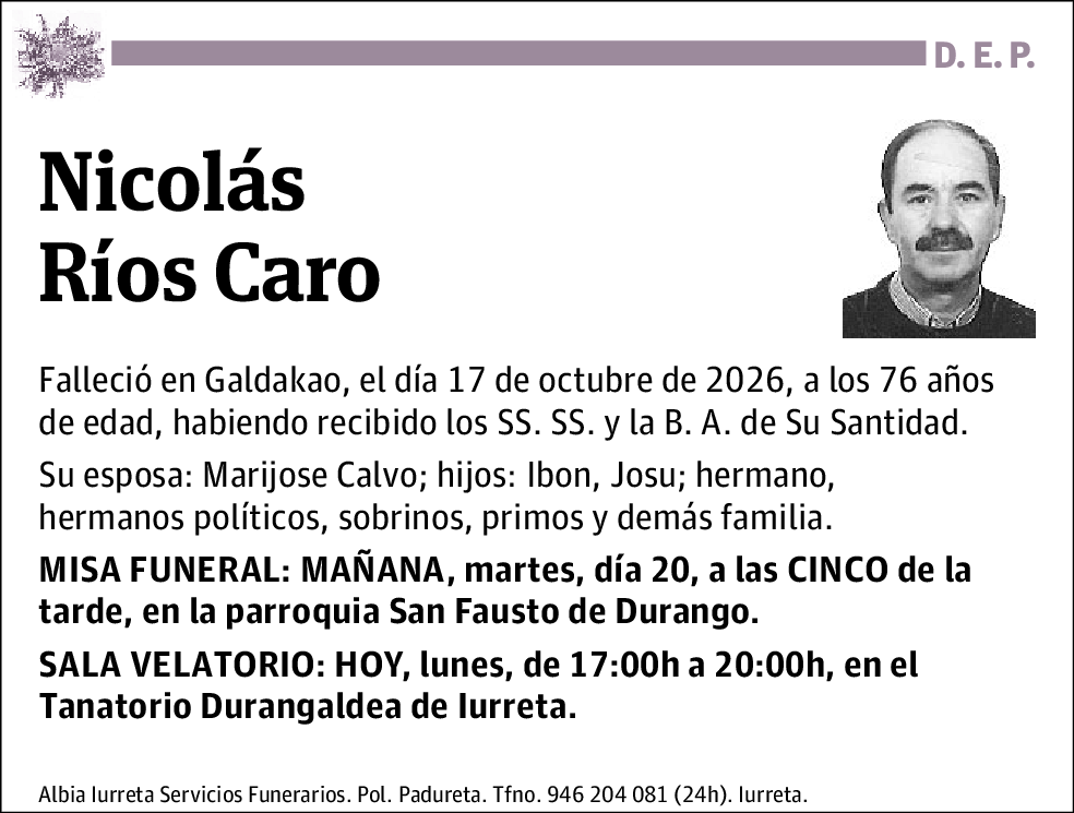 Nicolás Ríos Caro