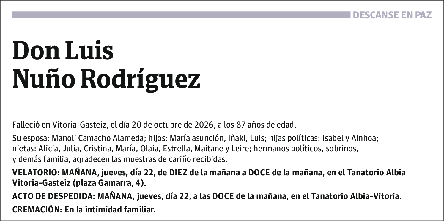 Luis Nuño Rodríguez