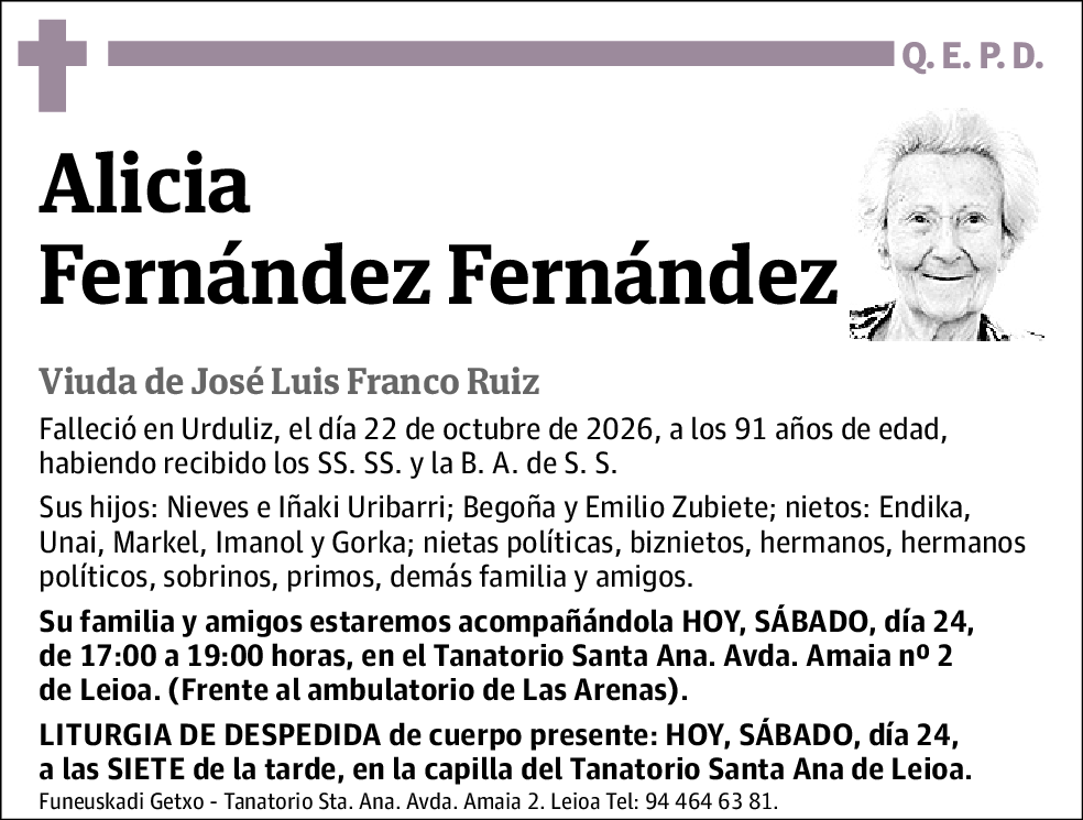 Alicia Fernández Fernández