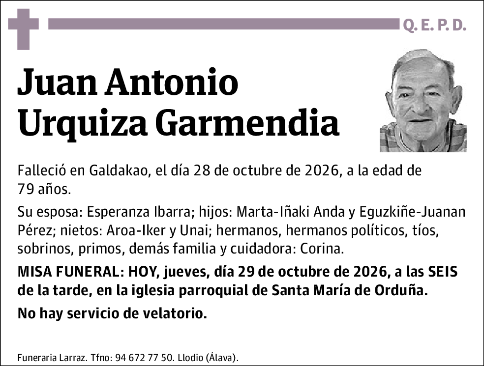 Juan Antonio Urquiza Garmendia