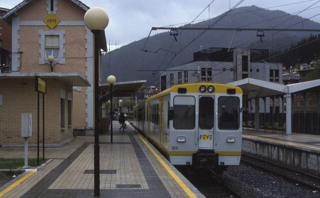 Estación de tren de Balmaseda./E. C.