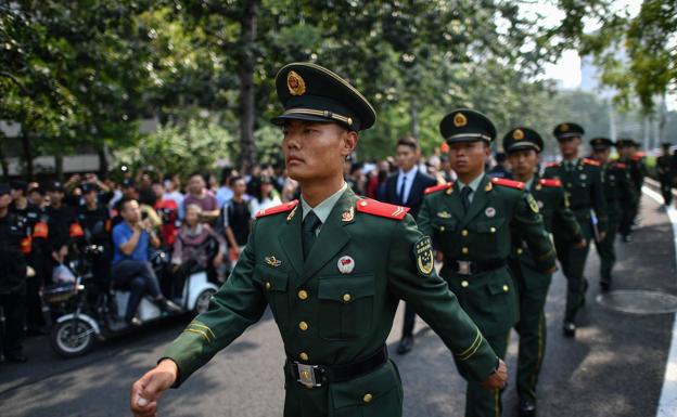 China exhibe músculo militar para celebrar su auge económico | El Correo