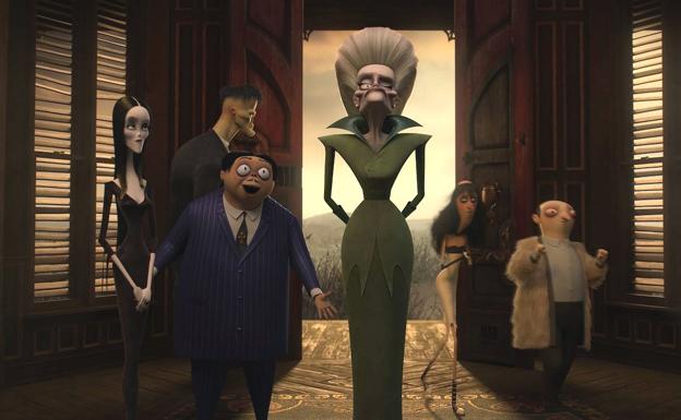 La Familia Addams 1 Dibujos Donde Ver