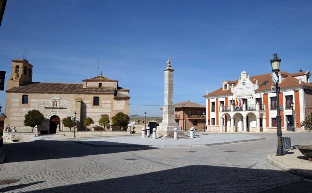 Plaza de Villalar de los Comuneros.
