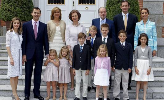 La Familia Real al completo/Agenci