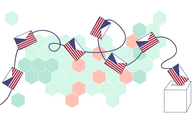 El voto por correo rompe las barreras del coronavirus en las elecciones de EE UU