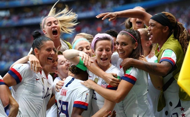La selección de EEUU logra igualar sus condiciones de trabajo, pero no  salariales, a las de los hombres | El Correo
