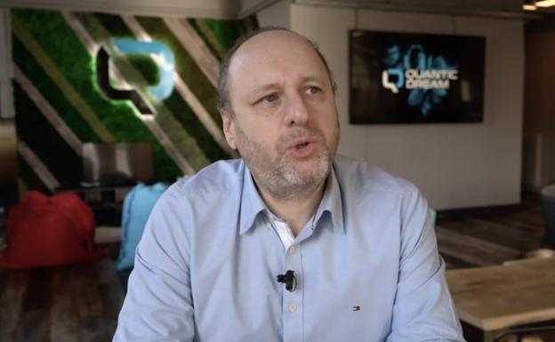 David Cage durante su intervención en el festival