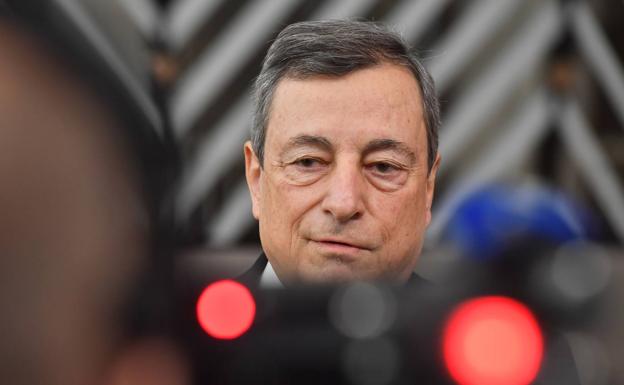 Il Presidente del Consiglio Mario Draghi. 
