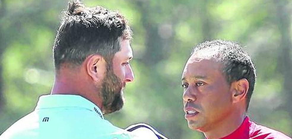 Rahm-Tiger connection in Augusta’s other stellar game