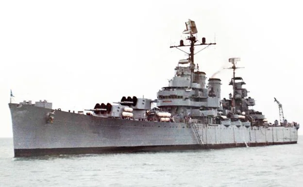 El Crucero ligero ARA General Belgrano (C-4) fue actualizado varias veces por la Armada Argentina.