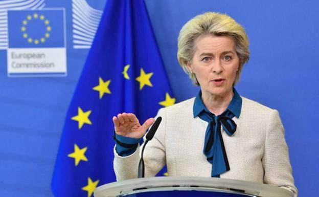 The President of the European Commission, Ursula von der Leyen. 