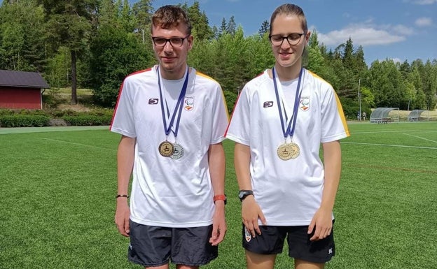 Tania Castillo i Gonzalo Iniesta zdobywają cztery medale na Europejskich Igrzyskach Młodzieży