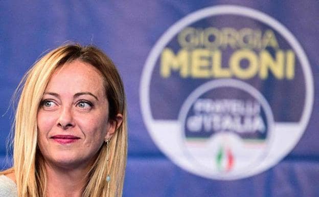 La líder de Hermanos de Italia, Giorgia Meloni/Vincenzo PINTO / AFP