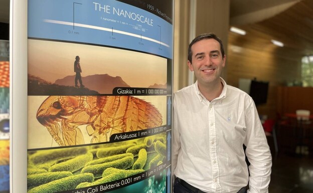 El físico Ibon Santiago explicará el nanomundo en Bilbao la próxima semana.  /CE