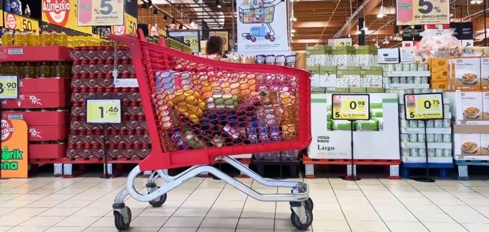 supermercado eroski carritos bebe