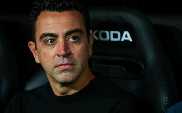 Xavi Hernández, Barça coach. 