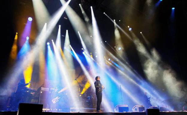 The Cult on the Azkena Rock stage in June 2019. 