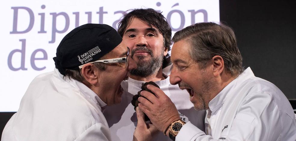 Madrid Fusión Alimentos de España: Tumbarello shares his truffle reign with Óscar García